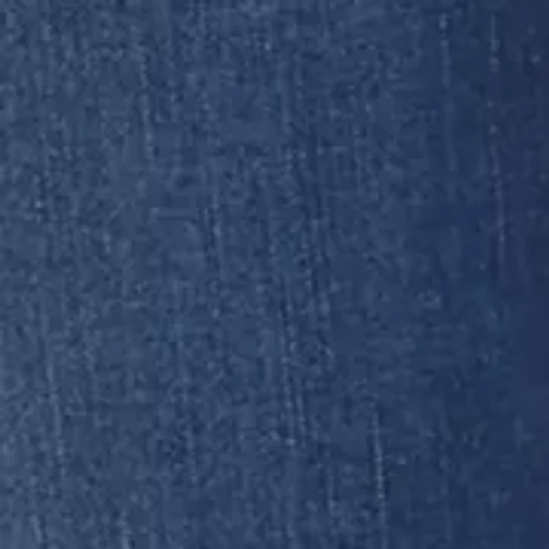 Petite Mid Rise Straight Stretch Jeans