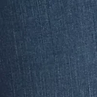 Petite 5 Pocket Mid Rise Skinny Stretch Jeans