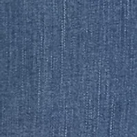 Petite 5 Pocket Mid Rise Skinny Stretch Jeans