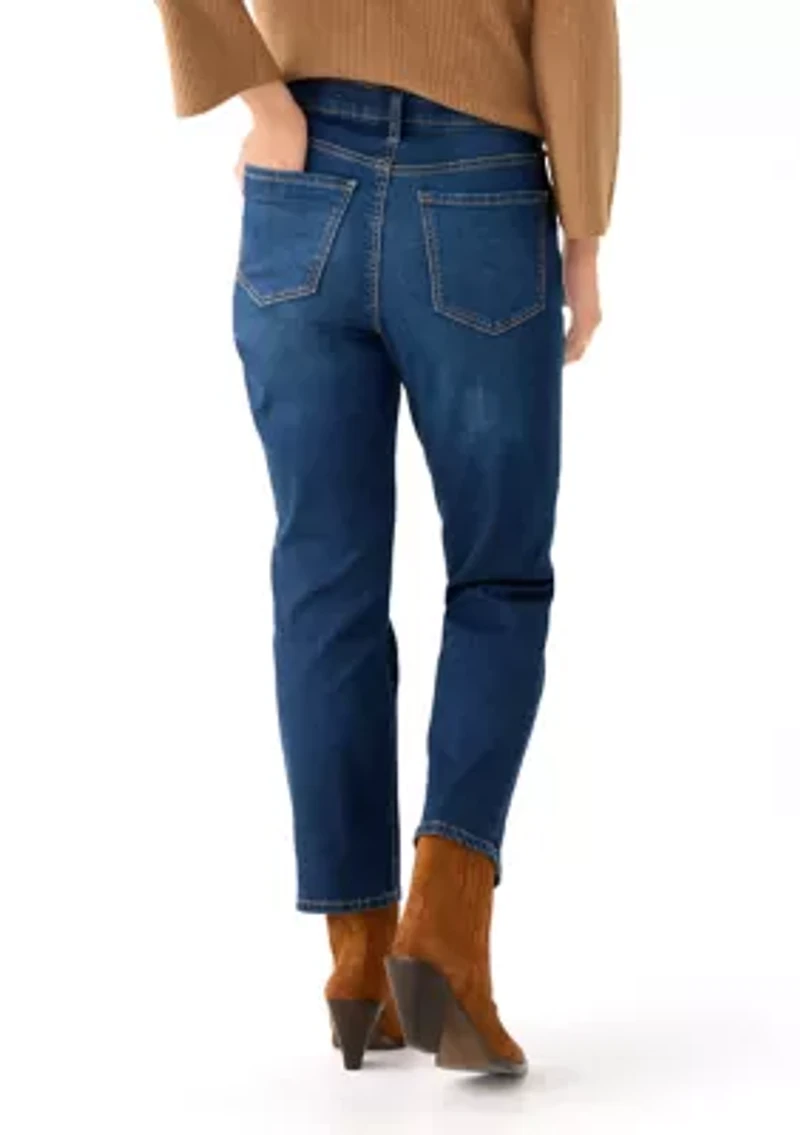 Petite Straight Jeans