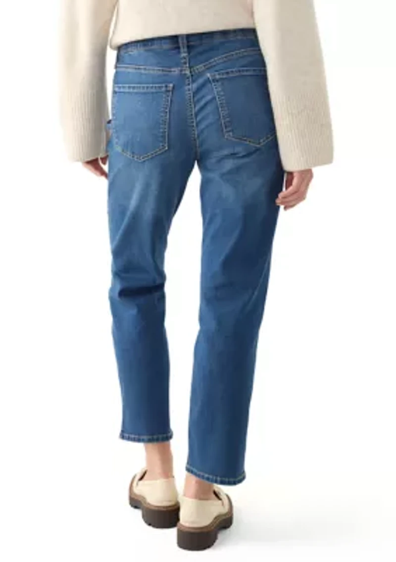 Petite Straight Jeans