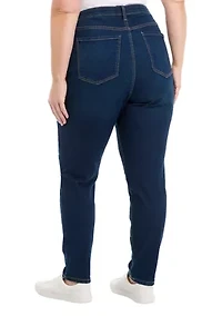 Plus High Rise Skinny Jeans