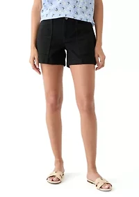 Women's Mid Rise Utility Shorts