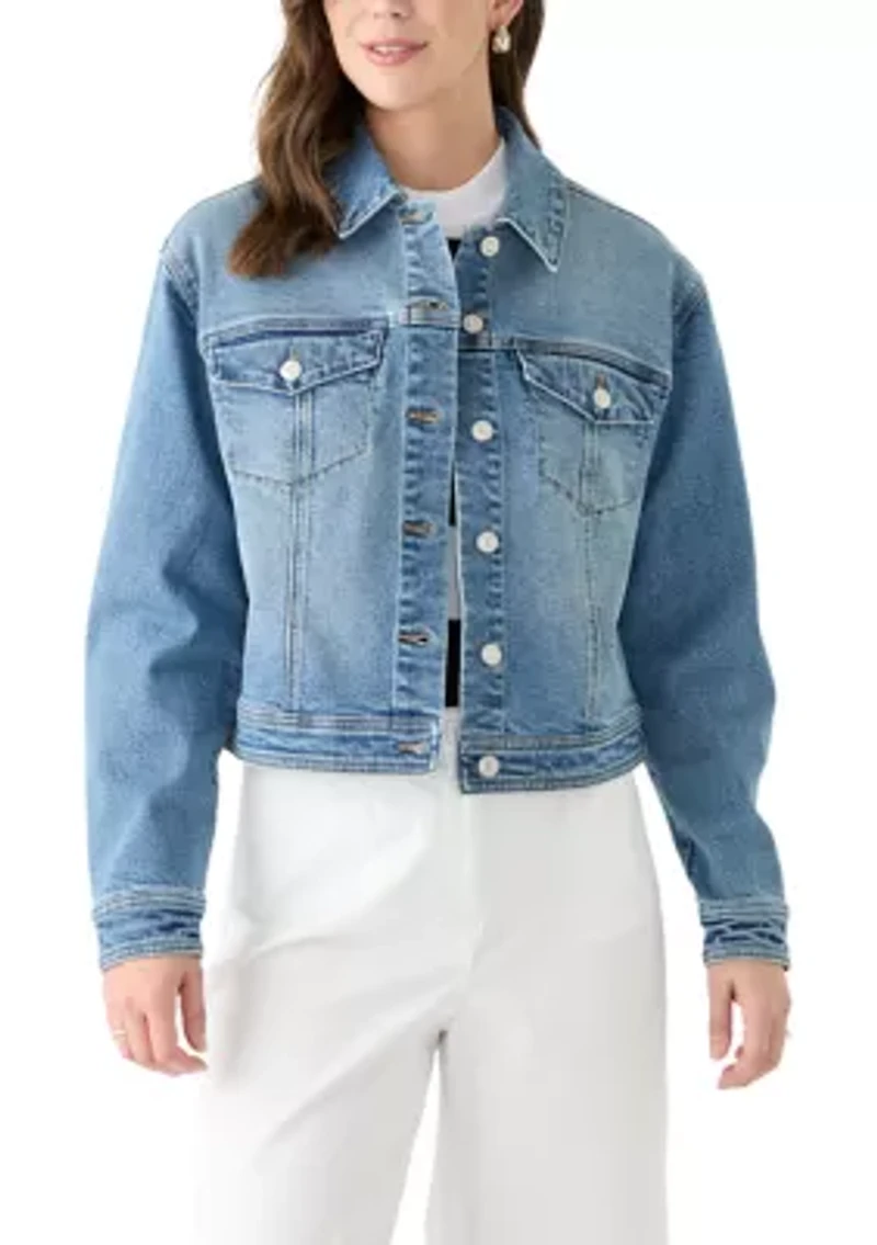 Women's Cropped Denim Jacket