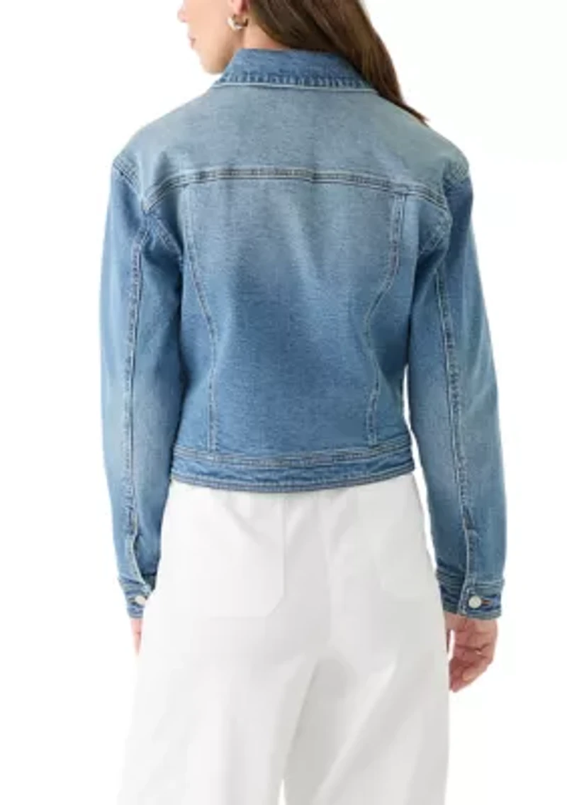 Women's Cropped Denim Jacket