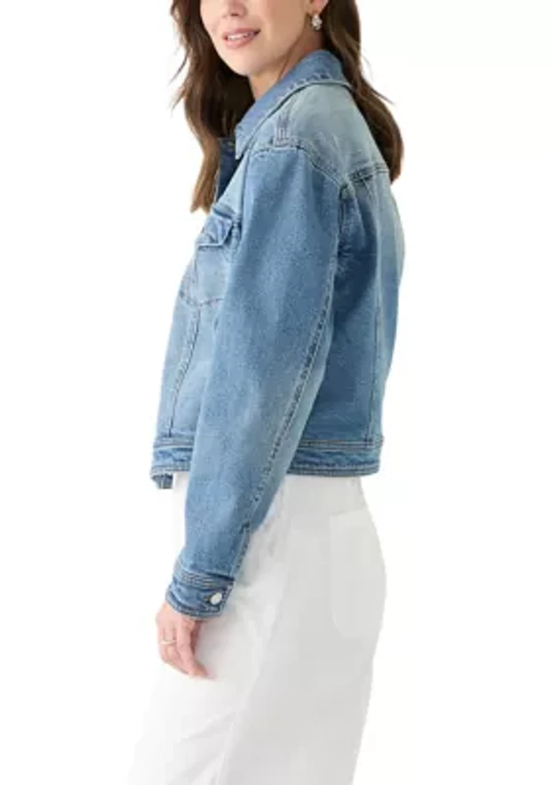 Women's Cropped Denim Jacket