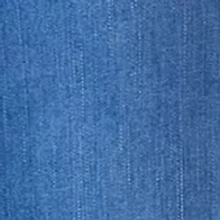 Women's High Rise Patch Pocket Wide Leg Jeans