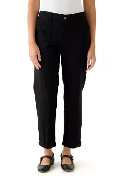 Women's Roll Cuff Ankle Pants