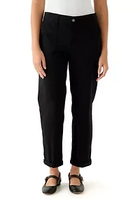 Women's Roll Cuff Ankle Pants