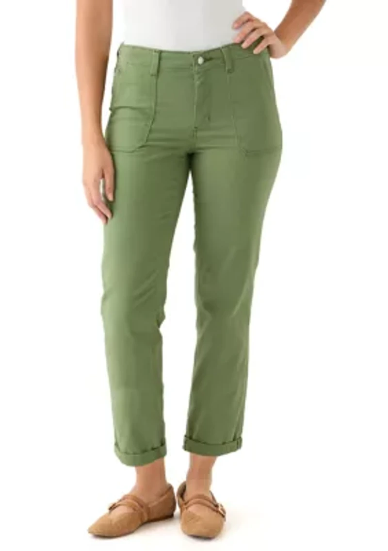 Women's Roll Cuff Ankle Pants