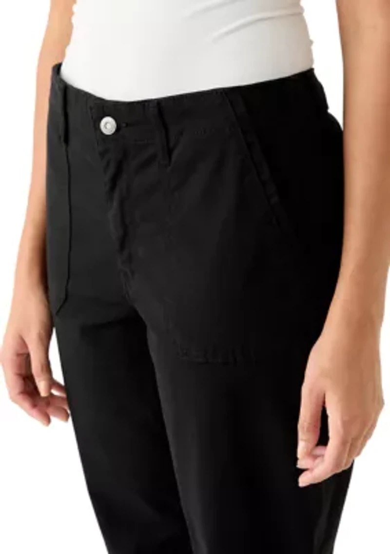 Women's Roll Cuff Ankle Pants