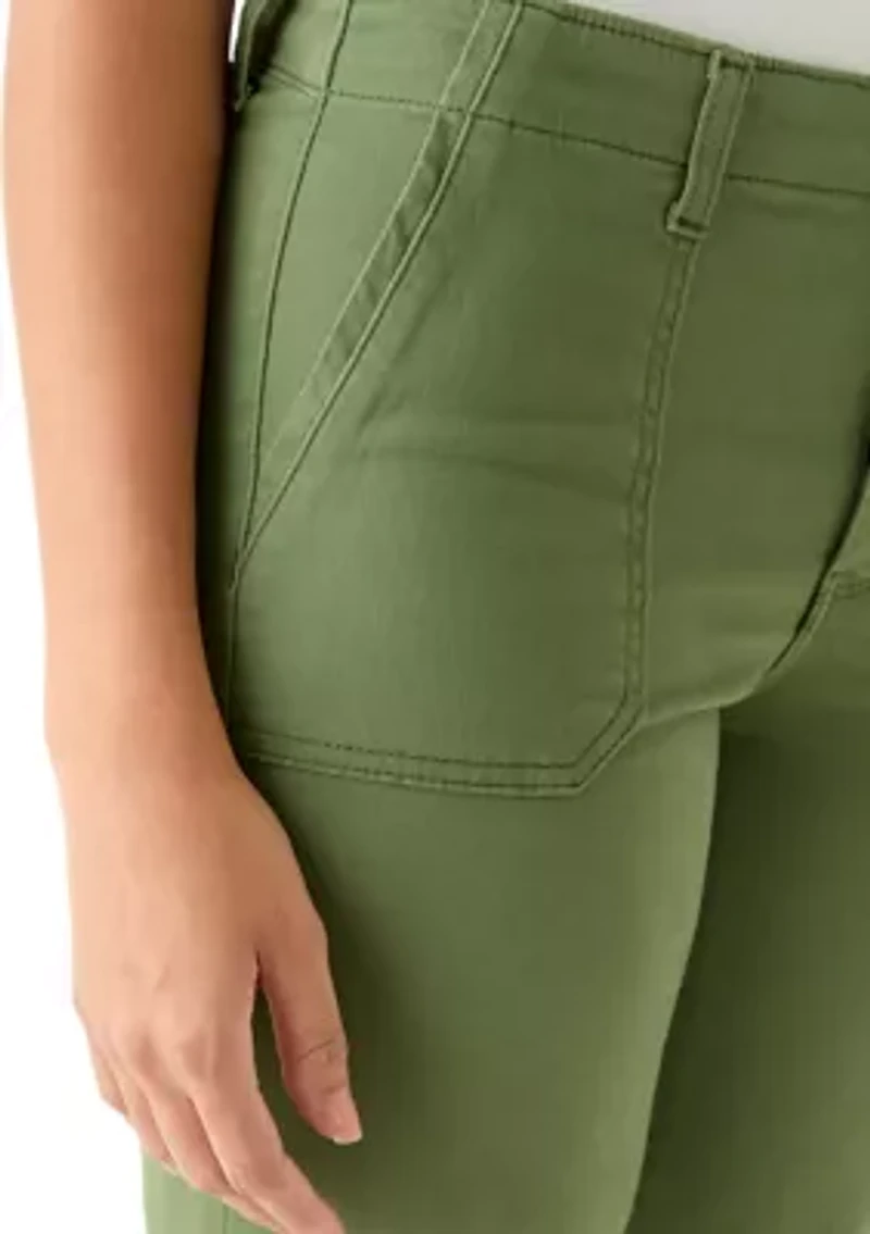 Women's Roll Cuff Ankle Pants