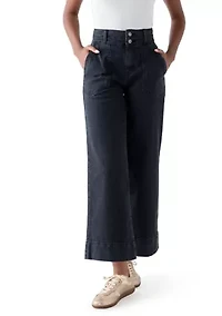 Women's High Rise Stacked Waist Jean