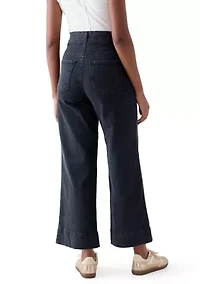 Women's High Rise Stacked Waist Jean