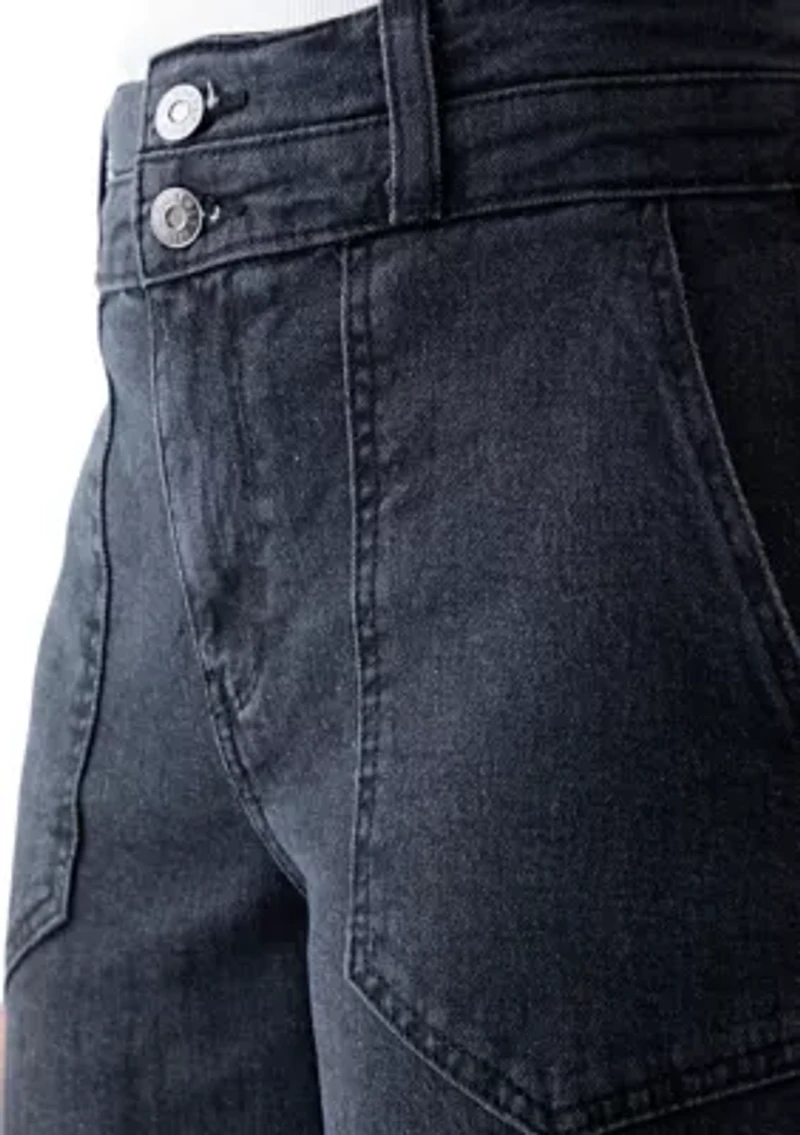 Women's High Rise Stacked Waist Jean