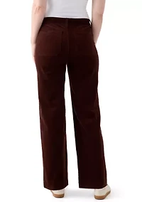 Women's High Rise Pocket Wide Leg Boyfriend Jeans