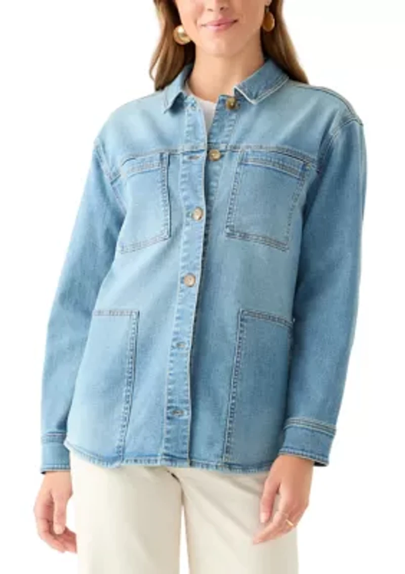 Women's Denim Shacket