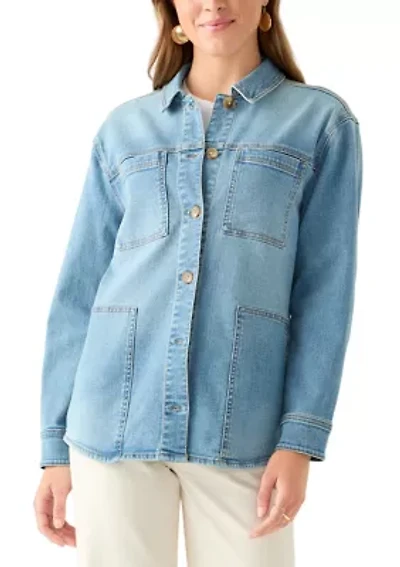 Women's Denim Shacket