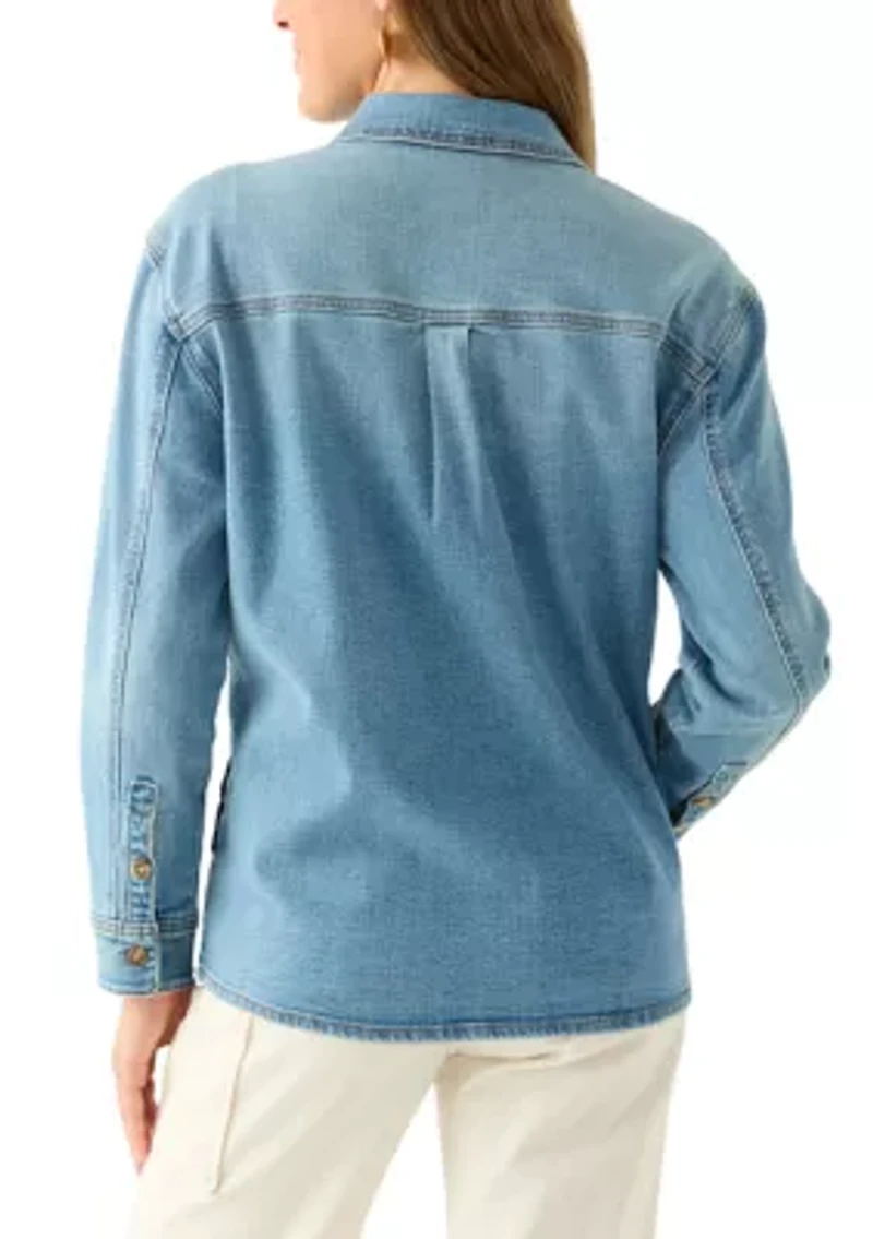 Women's Denim Shacket