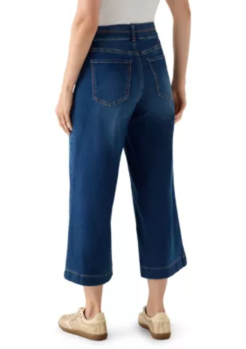 Women's Front Pocket Denim Pants