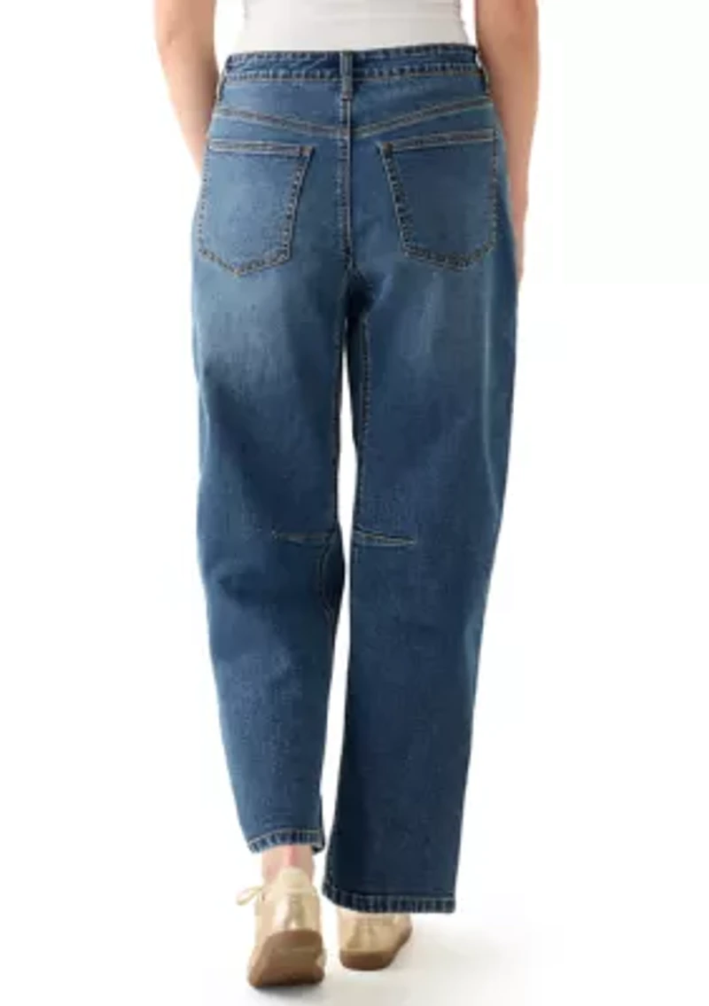 Women's Barrel Leg Jeans