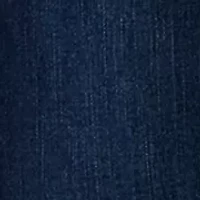 Women's High Rise Tall Cuff Straight Jeans