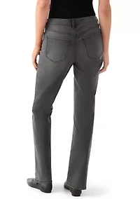 Women's Mid Rise Embroidered Bootcut Jeans