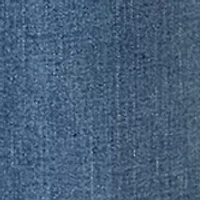 Women's Mid-Rise Embroidered Wide Leg Jeans