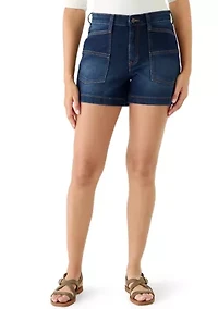 Women's High Rise Utility Shorts