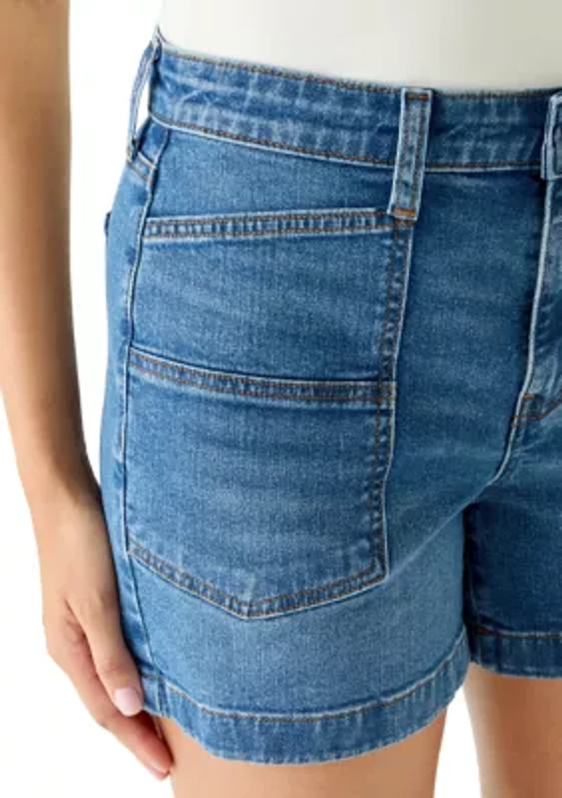 Women's High Rise Utility Shorts