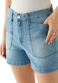 Women's High Rise Utility Shorts