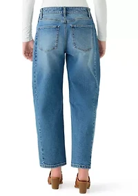 Women's Denim Barrel Jeans