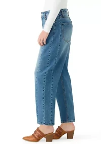 Women's Denim Barrel Jeans