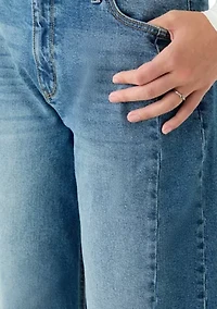 Women's Denim Barrel Jeans