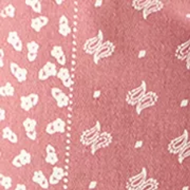 Women's Mid-Rise Printed Barrel Pants
