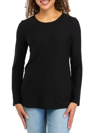 Juniors' Long Sleeve Yummy T-Shirt