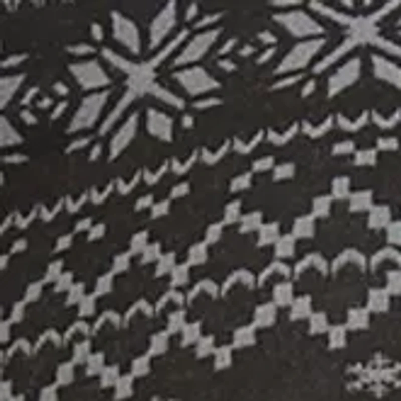 Juniors' Jacquard Fleece Leggings