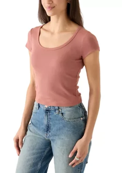 Women's Short Sleeve Scoop Neck T-Shirt