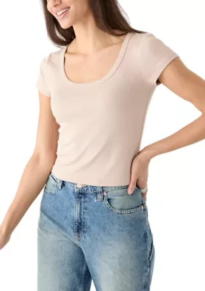 Women's Short Sleeve Scoop Neck T-Shirt
