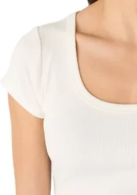 Women's Short Sleeve Scoop Neck T-Shirt