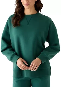 Women's Crew Neck Drop Shoulder Sweatshirt