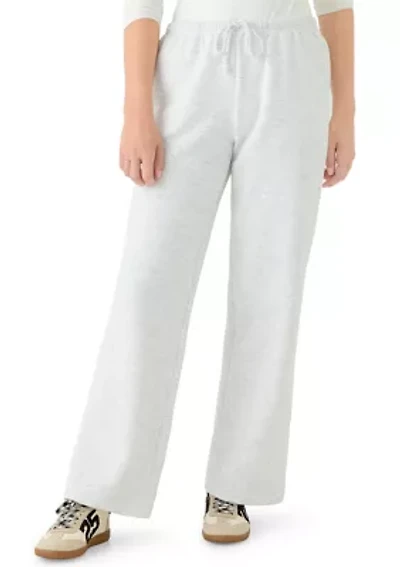 Women's Wide Leg Drawstring Waist Pull On Pants