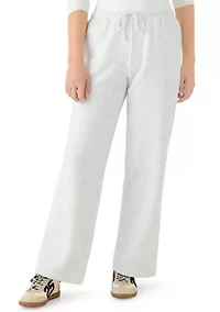 Women's Wide Leg Drawstring Waist Pull On Pants