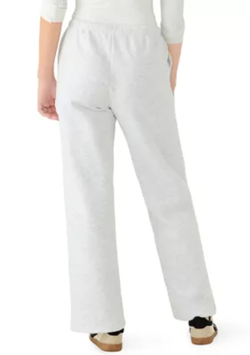 Women's Wide Leg Drawstring Waist Pull On Pants