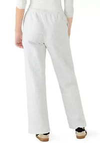 Women's Wide Leg Drawstring Waist Pull On Pants