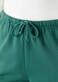 Women's Wide Leg Drawstring Waist Pull On Pants
