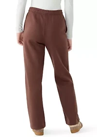 Women's Foldover Waistband Wide Leg Pants