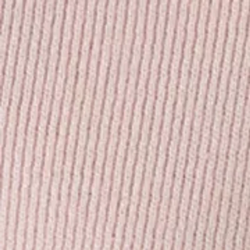 Women's Long Sleeve Crew Neck Oversized Sweater with Ribbed Sides