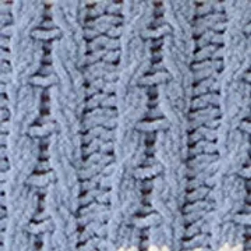 Women's Long Sleeve Crew Neck Chenille Tunic Sweater