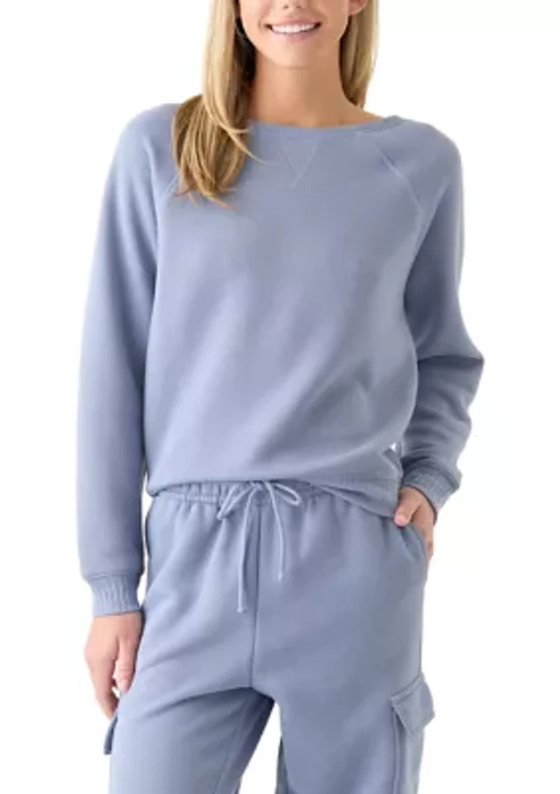 Women's Super Chill French Terry Crew Neck Sweatshirt